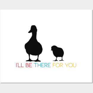 “Chick and Duck” Posters and Art